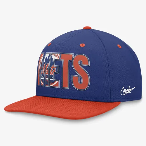 New York Mets Pro Cooperstown чоловічі Nike MLB Adjustable Hat блакитний