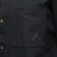 Nike Jordan Essentials чоловічі Button-Down Shirt колір чорний