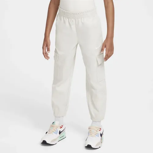 Nike Sportswear Little дитячі Cargo Pants колір коричневий