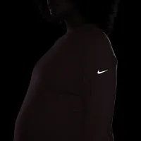 Nike (M) One женская Reversible French Terry Pullover Top (Maternity) Pink