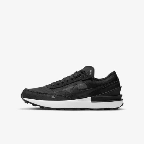 Nike Waffle One Big дитячі Кросівки колір чорний
