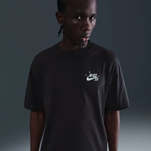 Nike SB Max90 Skate футболка колір чорний