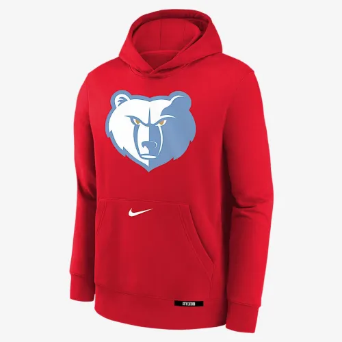 Memphis Grizzlies Club City Edition Big детские Nike NBA Pullover Толстовка с капюшоном цвет красный