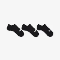 Nike Everyday Plus Lightweight жіноча тренувальні Footie шкарпетки (3 пар) колір чорний