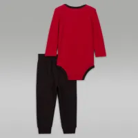 Nike Jordan Baby 2-Piece Rib Nep Bodysuit цвет черный
