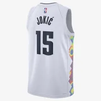 Nikola Jokić Denver Nuggets 2024/25 City Edition чоловічі Nike Dri-FIT NBA Swingman Jersey колір білий