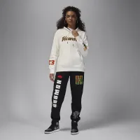 Nike Jordan x Howard University женская Satin-Lined Pullover Толстовка с капюшоном цвет белый