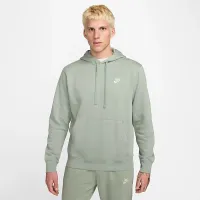 Nike Sportswear Club Fleece Pullover Толстовка с капюшоном цвет зеленый