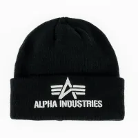Шапка Alpha Industries 3D Beanie 16891003 - Чорна