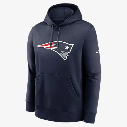 New England Patriots чоловічі Nike NFL Pullover Толстовка з капюшоном блакитний