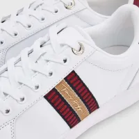 Кроссовки Tommy Hilfiger Signature Webbing Court FW0FW06803-YBR - Белые