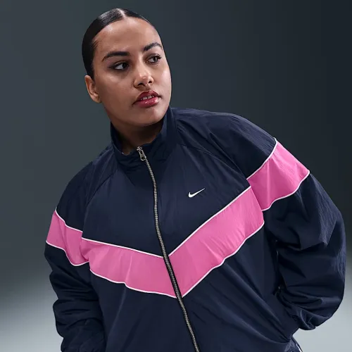 Nike Windrunner женская Loose UV Woven Full-Zip Куртка (большие размеры) синий