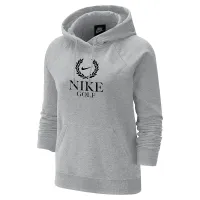 Nike для гольфа женская Fleece Толстовка с капюшоном цвет серый