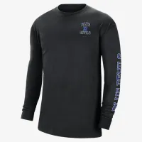 Nike College Max90 (Duke) мужские Long-Sleeve футболка цвет черный