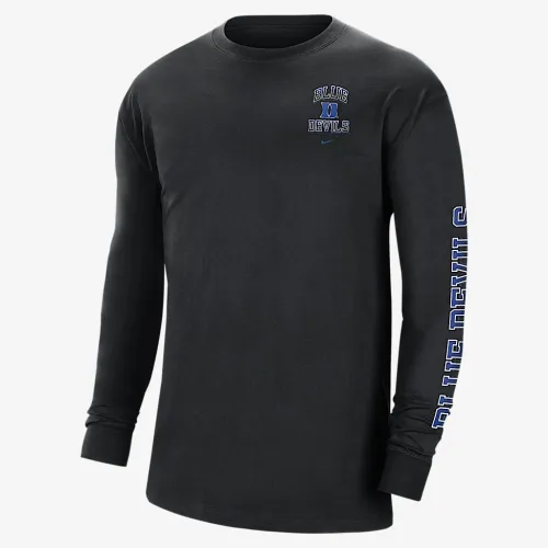 Nike College Max90 (Duke) чоловічі Long-Sleeve футболка колір чорний
