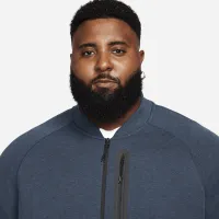 Nike Sportswear Tech Fleece мужские Bomber Куртка синий