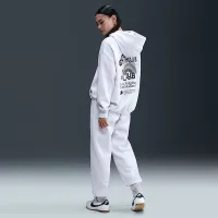 Nike Sportswear Phoenix Fleece женская С высокой Талией оверсайз Pants цвет коричневый
