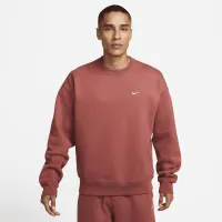 Nike Solo Swoosh чоловічі Fleece Crew колір червоний