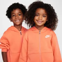 Nike Full-Zip Club набор Little Kids 2-Piece Толстовка с капюшоном набор Orange