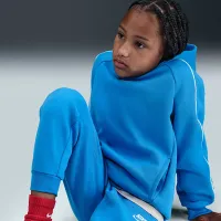 Nike Sportswear Club Fleece Big дитячі Hooded Tracksuit блакитний
