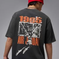 Nike Jordan Brooklyn чоловічі оверсайз Graphic футболка колір чорний