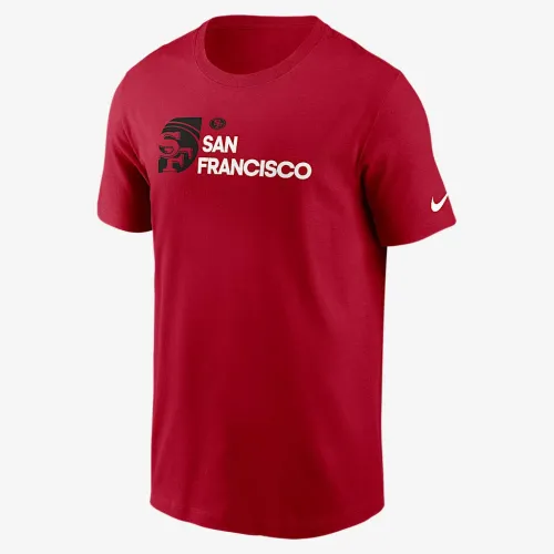 San Francisco 49ers Team Outline Essential футболка мужские Nike NFL футболка цвет красный