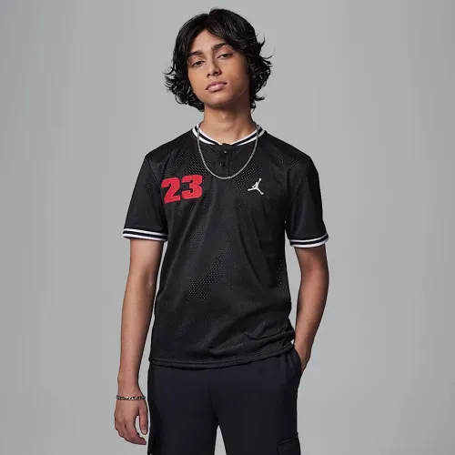 Nike Jordan Big детские 23 Elevated Jersey цвет черный