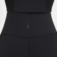 Nike Yoga Luxe жіноча З високою талією шорти колір чорний