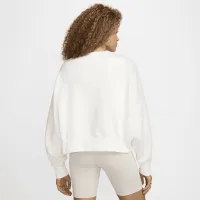 Nike Sportswear Phoenix Fleece женская Over-оверсайз Crew-Neck Graphic свитшот цвет белый