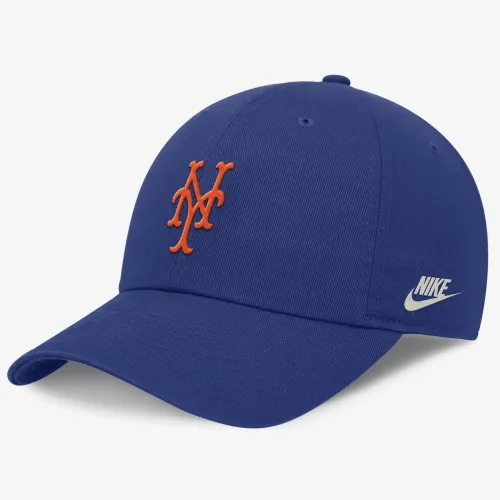 New York Mets Rewind Cooperstown Club мужские Nike MLB Adjustable Hat синий