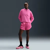 Nike A'ja Wilson жіноча оверсайз Cropped баскетбольні Толстовка з капюшоном Pink
