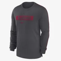 Alabama Crimson Tide Sideline Player чоловічі Nike Dri-FIT College футболка колір сірий