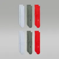 Nike Jordan Everyday Cushioned Crew шкарпетки (6 пар) різнокольорові