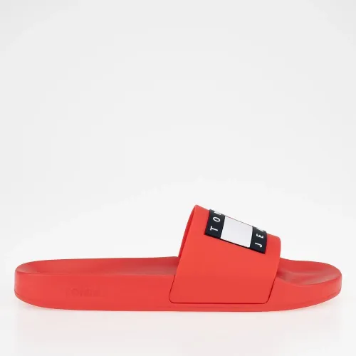 Шлёпанцы Tommy Jeans Pool Slide EM0EM01191-XNL - Красные