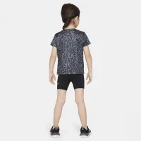 Nike Dri-FIT Veneer Toddler Bike шорти комплект колір чорний