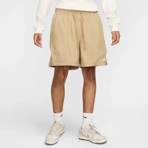 Nike Club чоловічі Woven Flow шорти колір коричневий