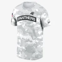 Carolina Panthers Salute to Service Edge Arch чоловічі Nike Dri-FIT NFL футболка колір білий