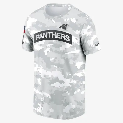 Carolina Panthers Salute to Service Edge Arch чоловічі Nike Dri-FIT NFL футболка колір білий