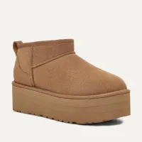 Кросівки Ugg W Classic Ultra Mini Platform 1135092-CHE - Бежеві