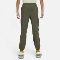 Nike Dri-FIT Multi Big детские (для мальчиков) Pants цвет зеленый