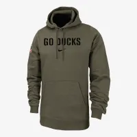 Oregon Club Fleece чоловічі Nike College Толстовка з капюшоном колір зелений