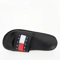 Шлёпанцы Tommy Jeans Elevated Flatform EN0EN02451-BDS - Черные