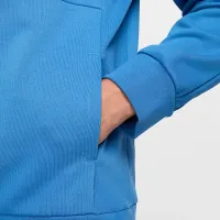 NikeCourt Heritage чоловічі Dri-FIT Fleece Tennis Толстовка з капюшоном блакитний