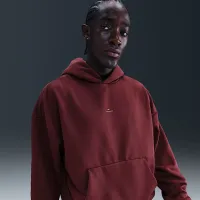 Nike Standard Issue мужские Therma-FIT Brushed баскетбольные Pullover Толстовка с капюшоном цвет красный