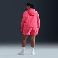 Nike Therma-FIT One женская Pullover Толстовка с капюшоном (большие размеры) Pink