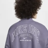 Nike Sportswear Phoenix Fleece женская 1/2-Zip Cropped свитшот цвет серый