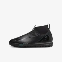 Nike Jr. Mercurial Superfly 10 Academy Little/Big детские TF High-Top Soccer Кроссовки цвет черный