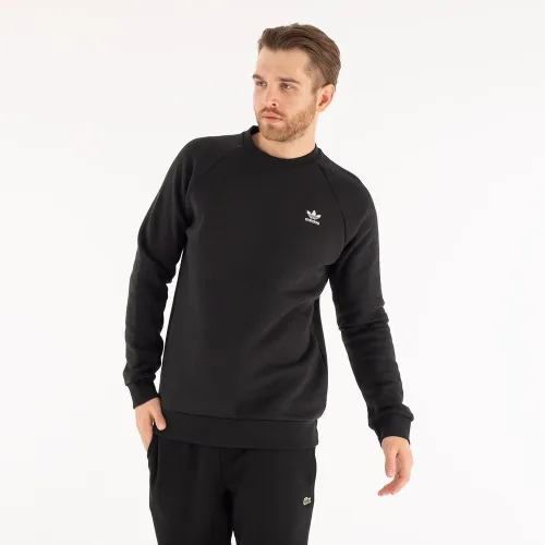 Кофта/футболка adidas Originals Adicolor Essentials Trefoil Crewneck H34645 -  Черная