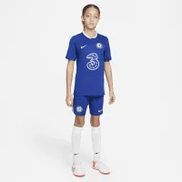 Chelsea FC 2022/23 Stadium Home Big дитячі Nike Dri-FIT Soccer Jersey блакитний