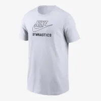 Nike Swoosh Big детские Gymnastics футболка цвет белый